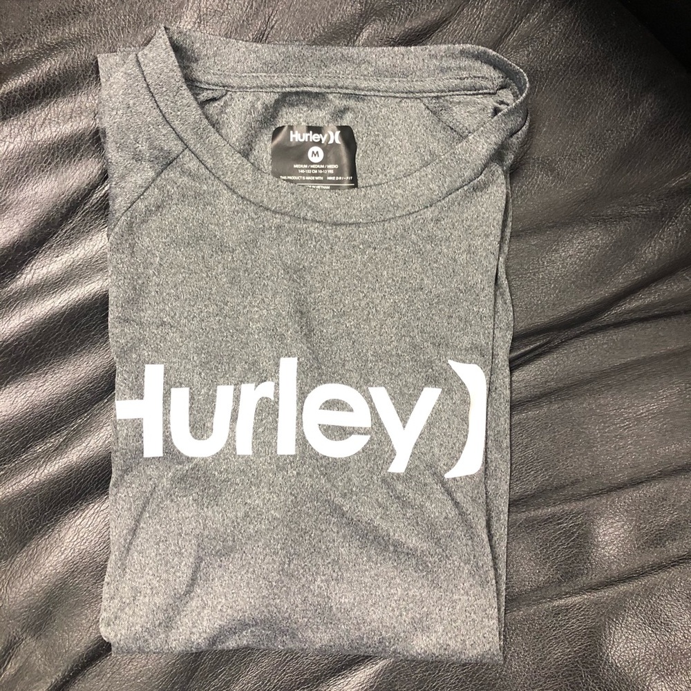Hurley charcoal shirt Medium SPF 50, super light fabric